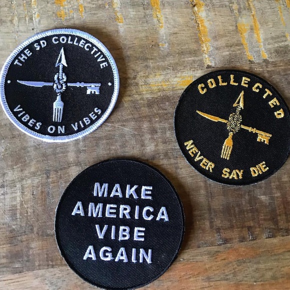 NEW Trio (3) of California Art Iron On Patches - Picture 1 of 7